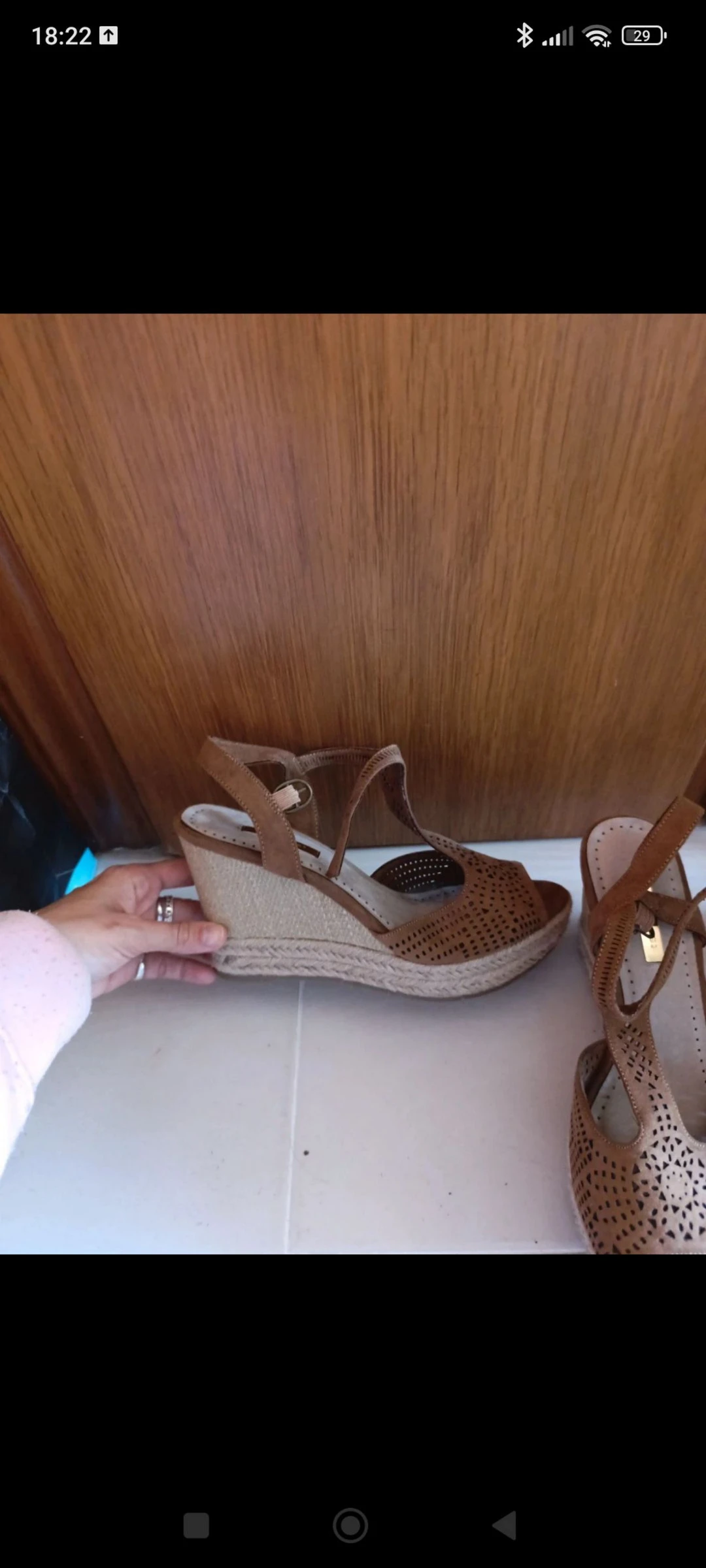 Wedge sandals size 39 – photo 2
